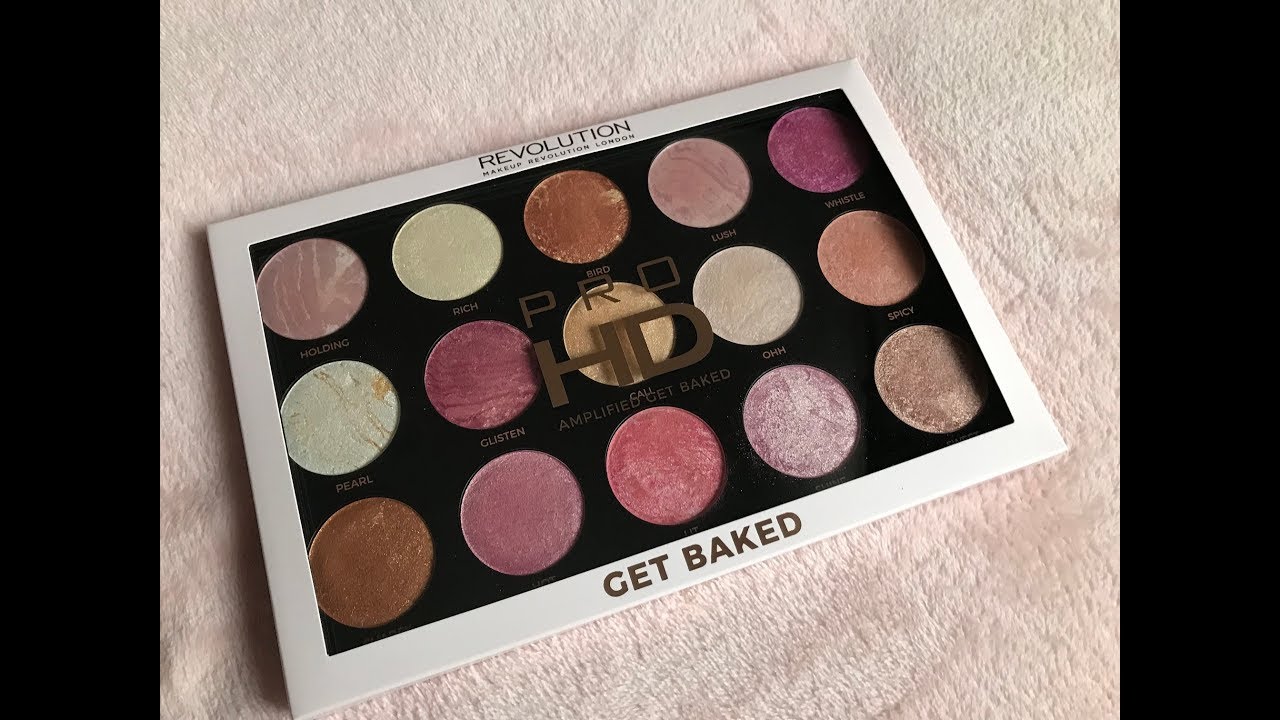 Makeup Revolution Pro HD Amplified Palette / Get Baked