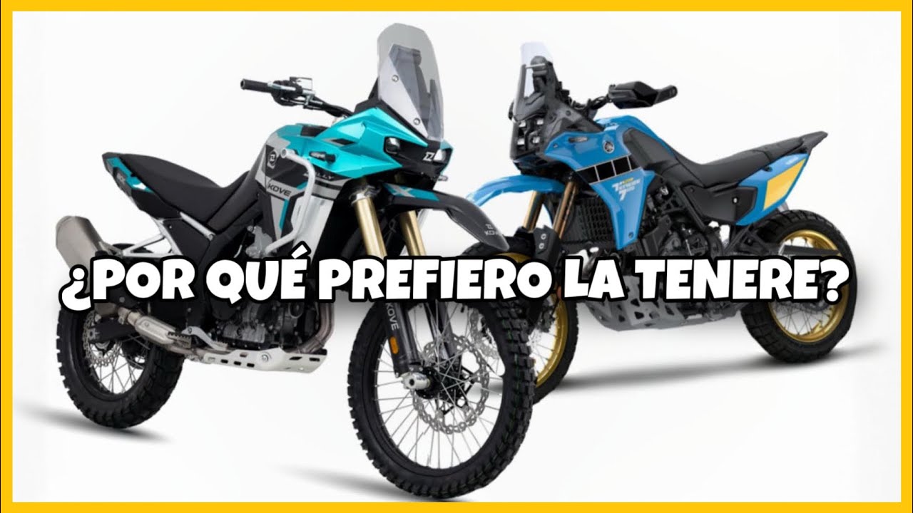 ¿YAMAHA TENERE 700 O KOVE 800X PRO? TE DOY MI OPINIÓN OBJETIVA ✌🏻