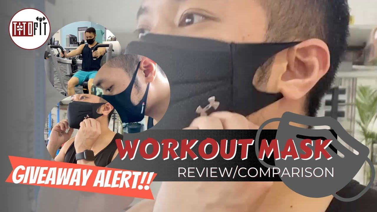 Which WORKOUT MASK is the best? - TitoFit Reviews - workout mask review