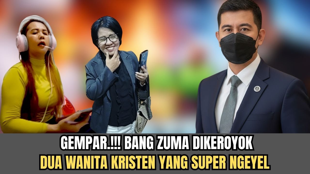 Bang Zuma Dikeroyok Dua Perempuan Kristen Bu Darni Dan Bu Kariana.. 