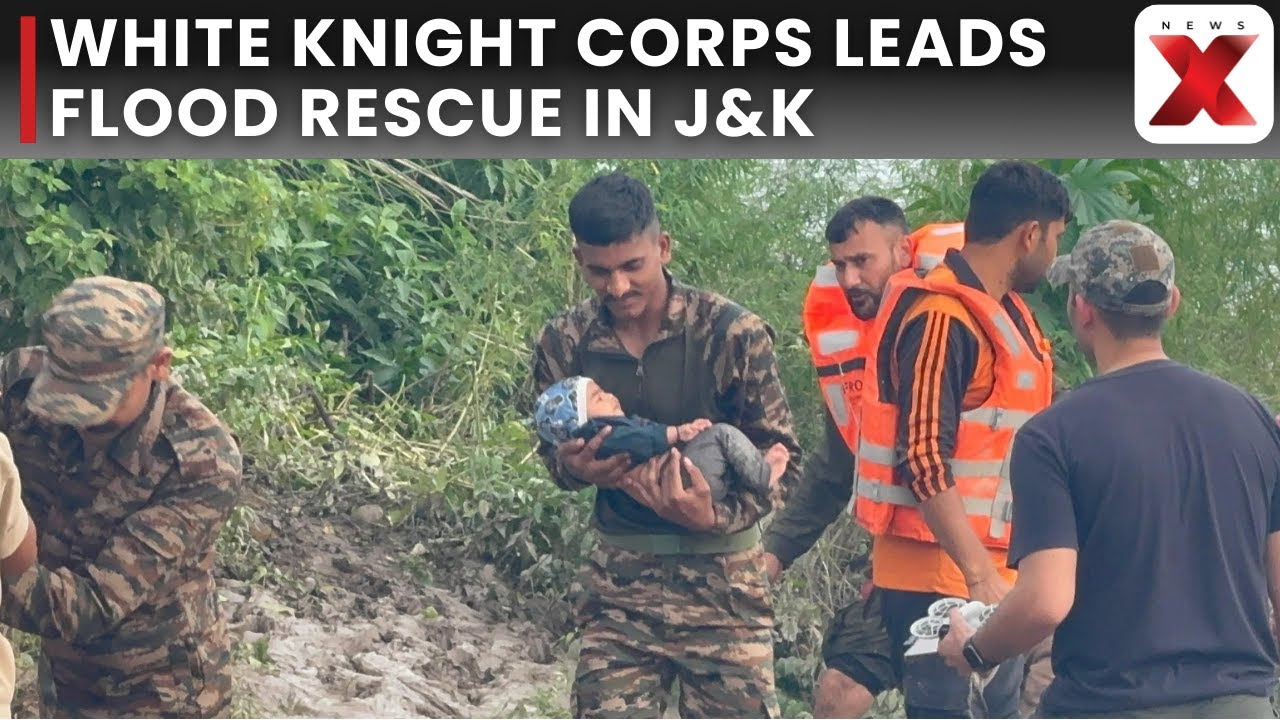 White Knight Corps Leads Massive Rescue Efforts in Jammu & Kashmir Flood-Hit Areas