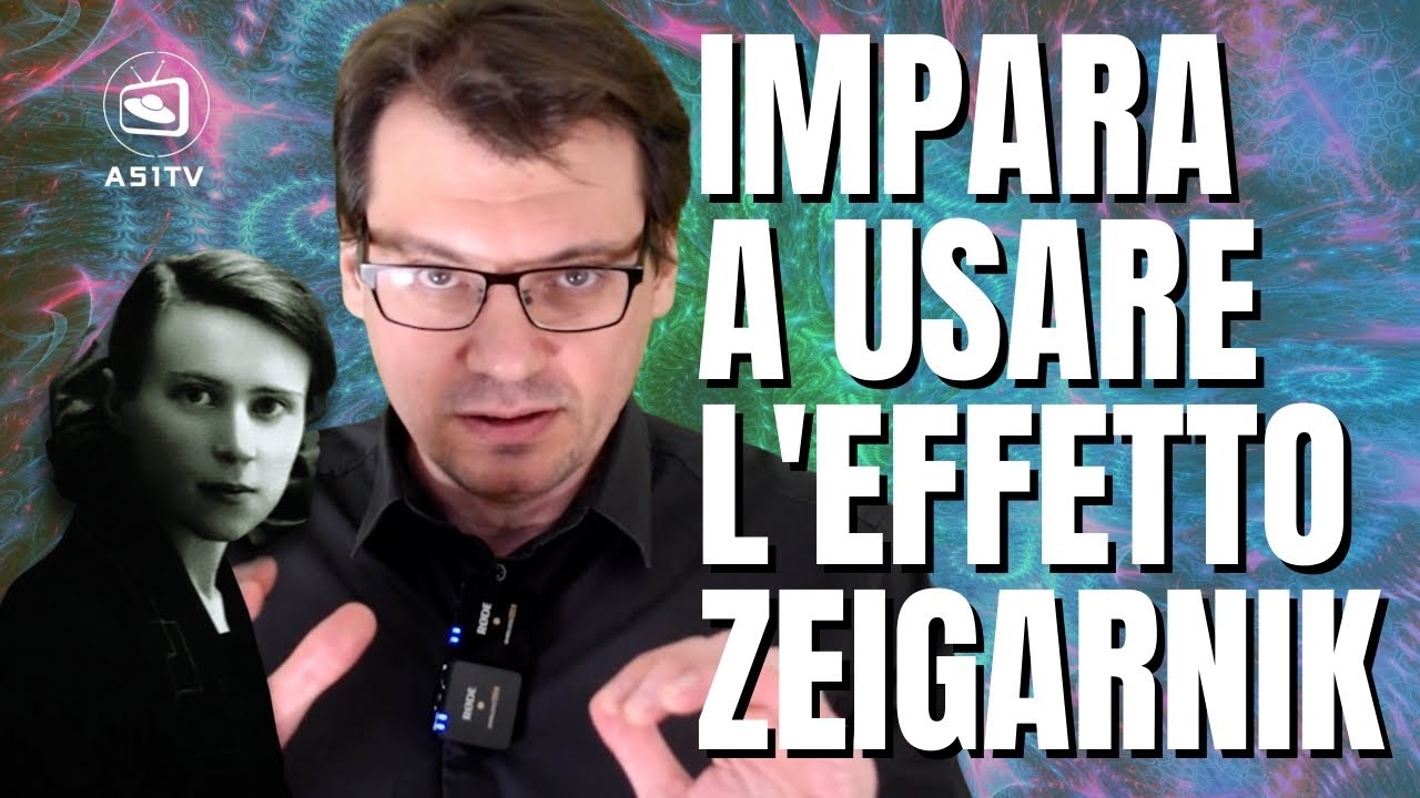 Impara a usare l'effetto Zeigarnik