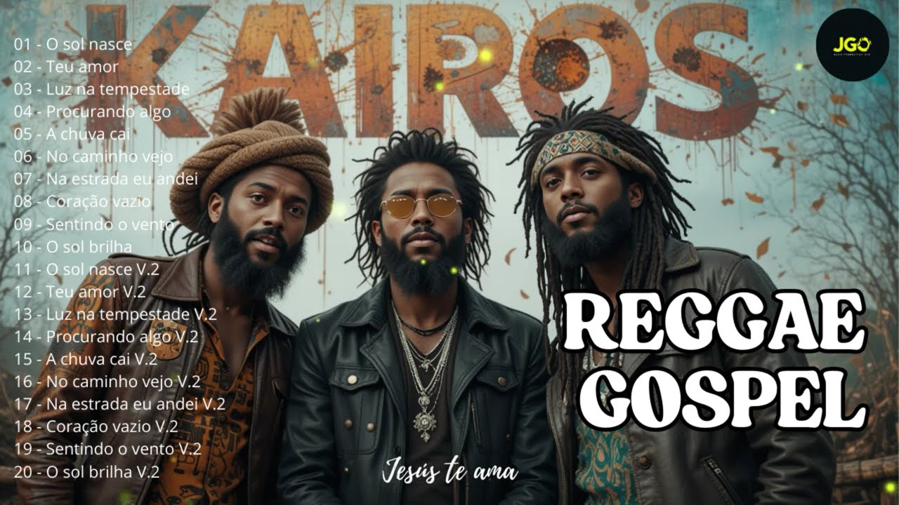 Ondas de Louvor 🌊 Hinos Cristãos em Vibe Reggae ☀️A Força do Reggae e a Luz da Palavra 📖✨