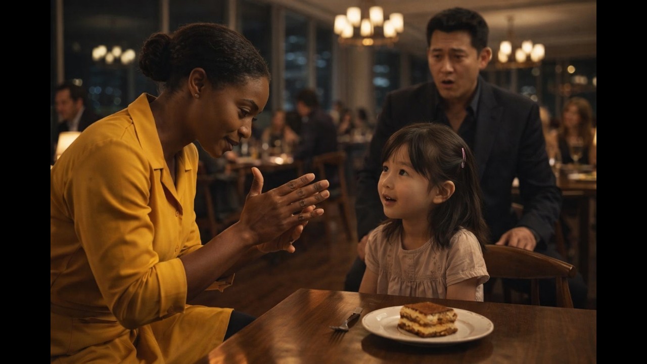 Everyone Ignored Mafia Boss’s Deaf Daughter —Black Waitress Signed the Words That Changed Everything