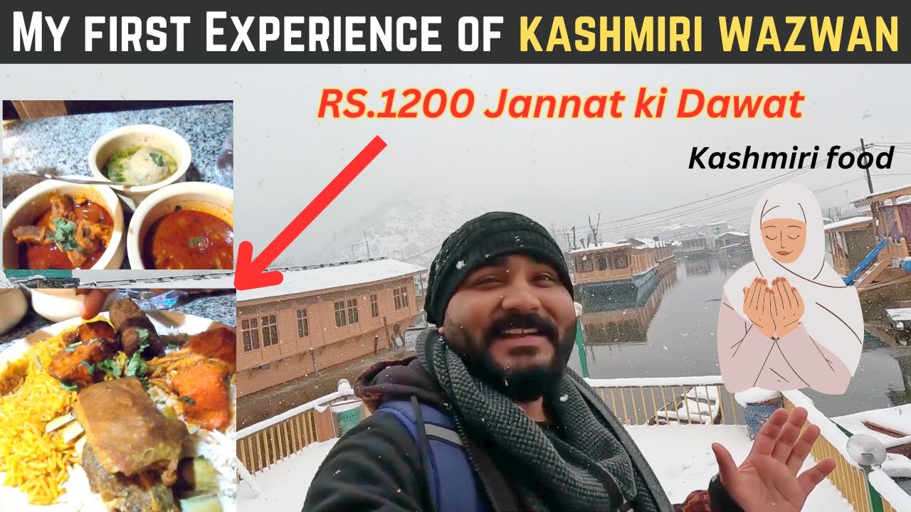 Kashmiri Wedding Feast 🇮🇳🍛 — I Tried Wazwan & It Was Royal Beyond Imagination! | Srinagar Vlog 😲