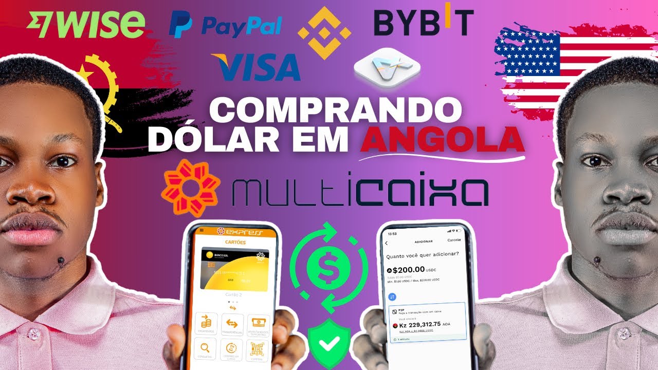 Como CARREGAR Cart&atilde;o VISA com MULTICAIXA EXPRESS &bull; Comprando D&Oacute;LAR Em Angola &bull; 2025