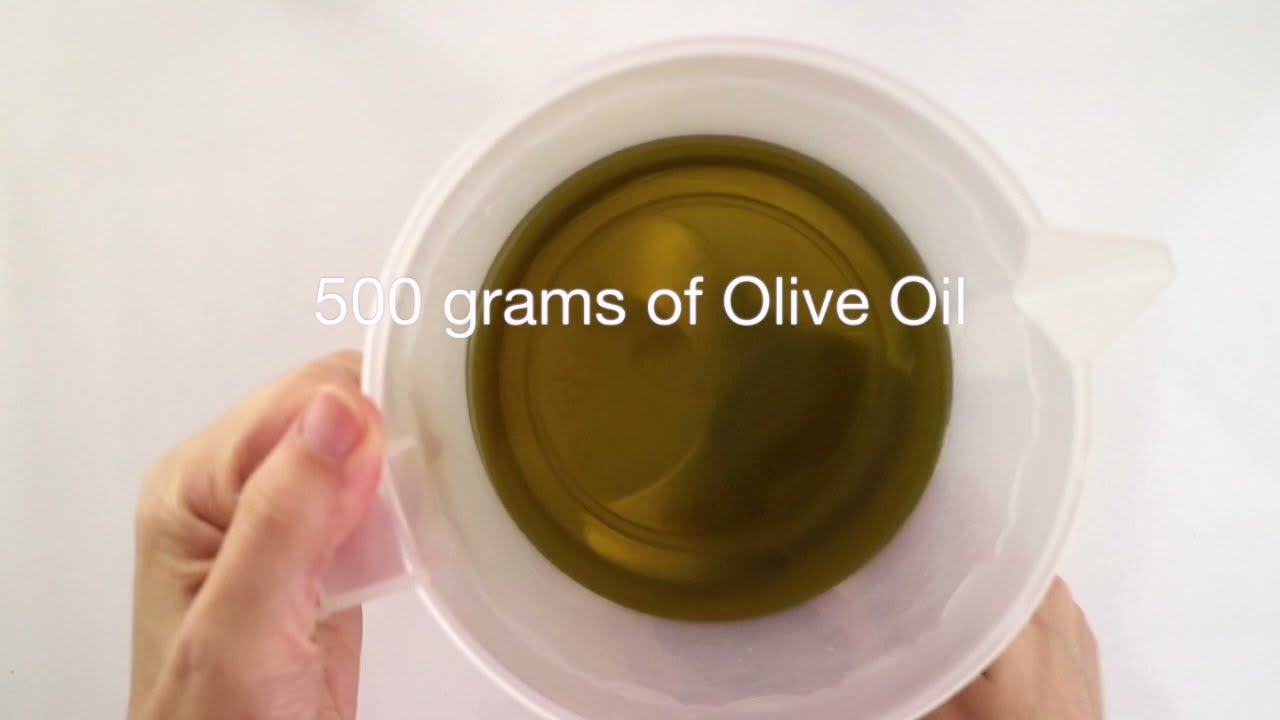 How I Make Castile Soap at Home | %100 Olive Oil Soap Recipe   🌸446