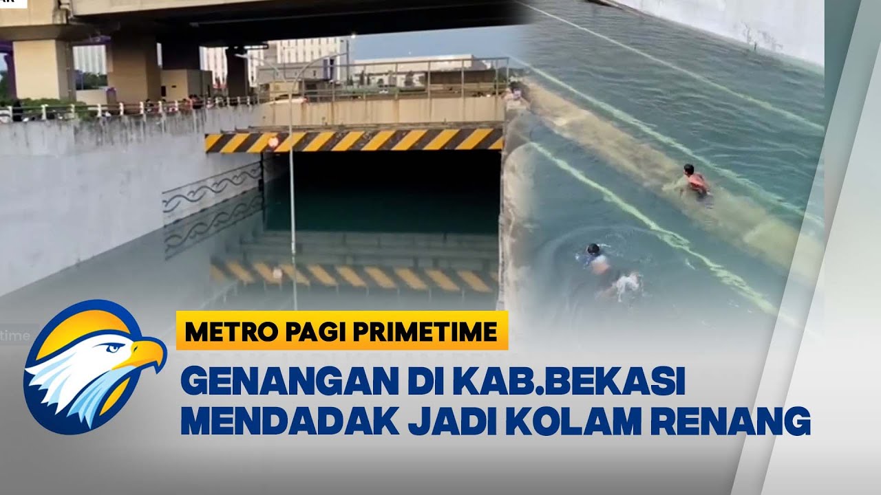 Genangan Air Mendadak Jadi Kolam Renang [Metro Pagi Primetime]
