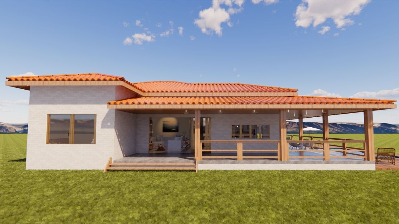Casa De Campo | | CASA com VARANDA - TRADICIONAL | | PLANTA BAIXA ECONÔMICA !!
