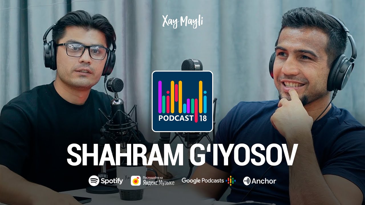 Shahram G'iyosov va Mirshakar Fayzulloyev Himayli podcast