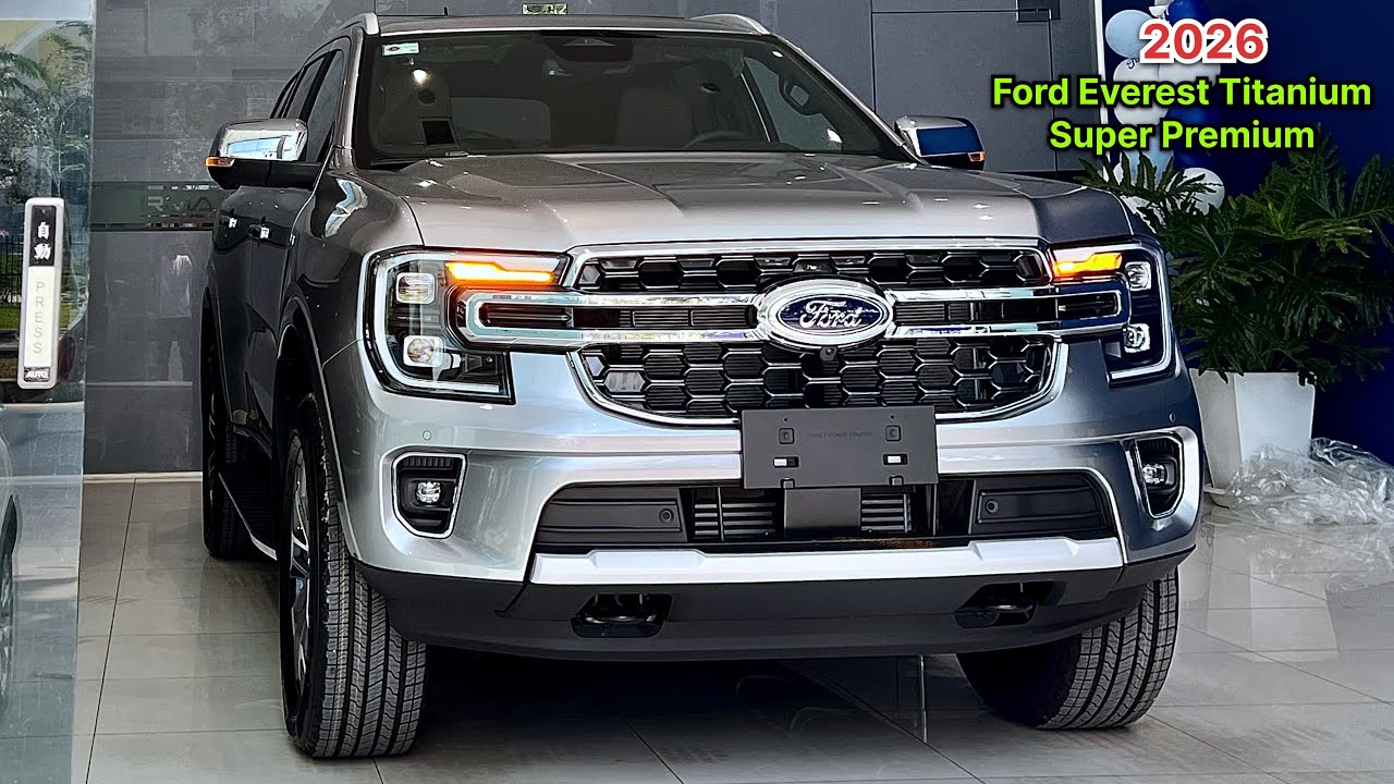 New Arrival! 2026 Ford Everest Super Premium - New Technology Exterior and Interior