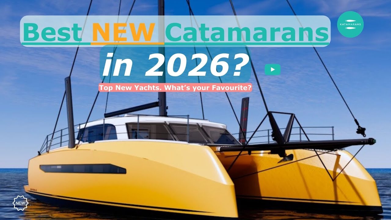 Топ-26 новых парусных катамаранов 2026 года #яхты