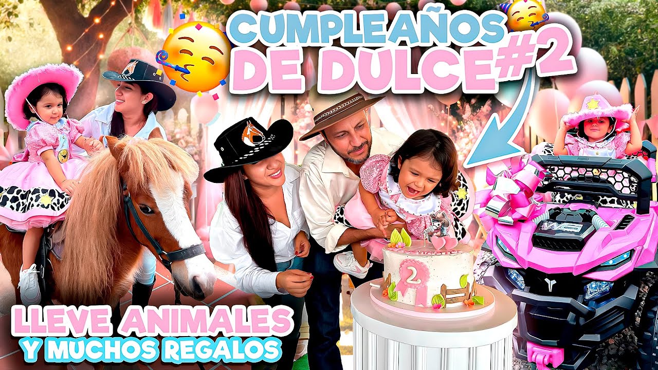 👧🏻🎂 CUMPLEAÑOS #2 DE DULCE * fiesta y regalos*