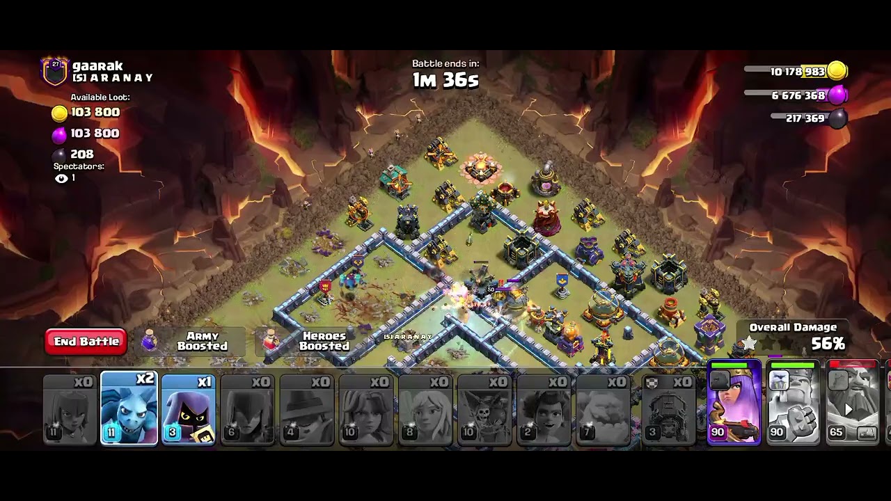 TH15 vs TH18 in CWL
