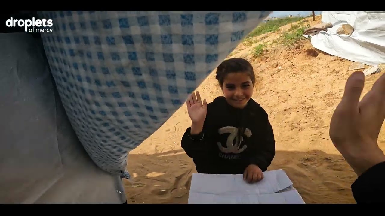 Droplets of Mercy: Aid in Gaza