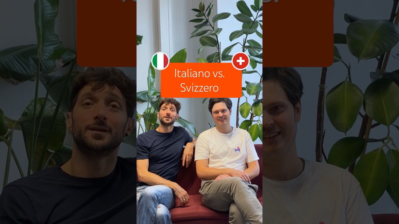 Italiano vs. Svizzero #languagelearning #bilingual #langauge