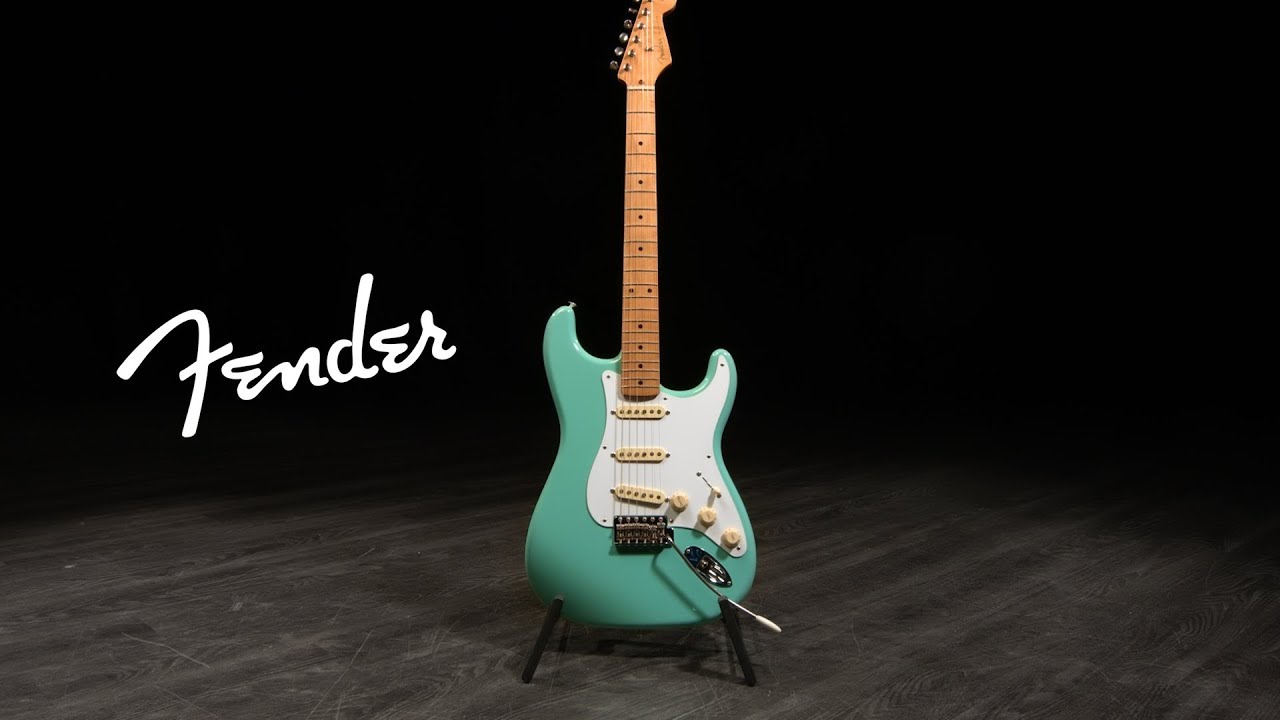 Fender Vintera 50s Stratocaster MN, Sea Foam Green | Gear4music demo