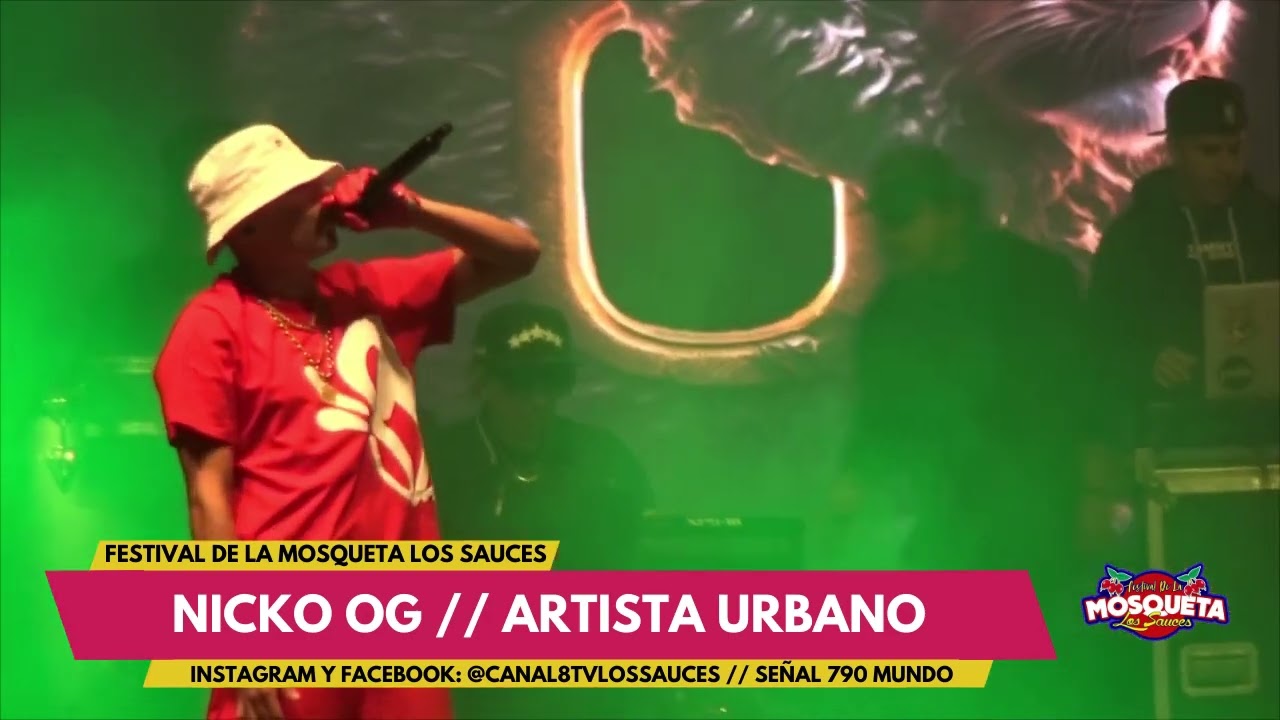 Presentación Nicko Og en Festival de la Mosqueta