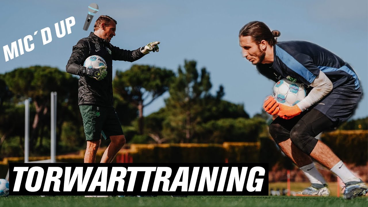Mic’d up! 🎤 So trainieren Grabara, Müller, Pervan & Klinger in Almancil | Torwarttraining 🧤⚽️