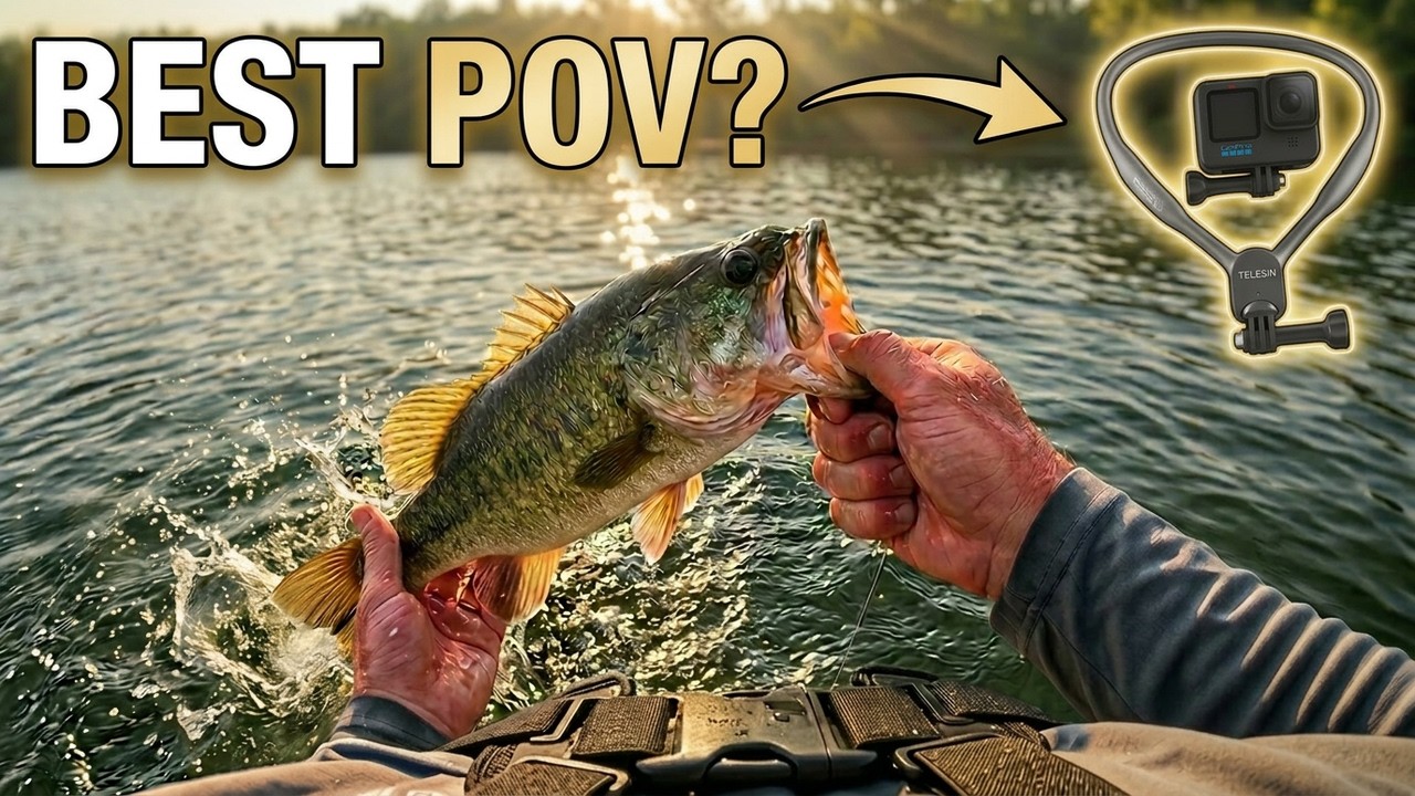 This Neck Mount Is a Game Changer for Filming While Fishing!