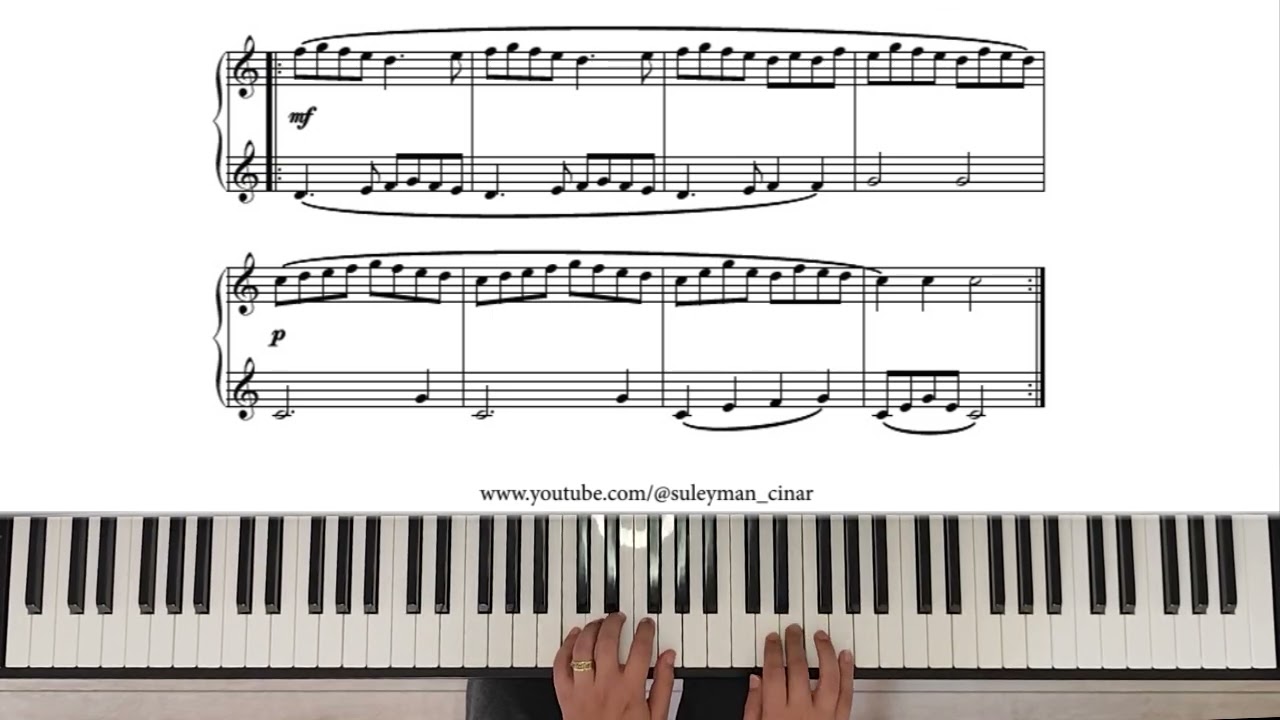 ETÜT Hermann Berens C Major (Do Majör - Etüt)