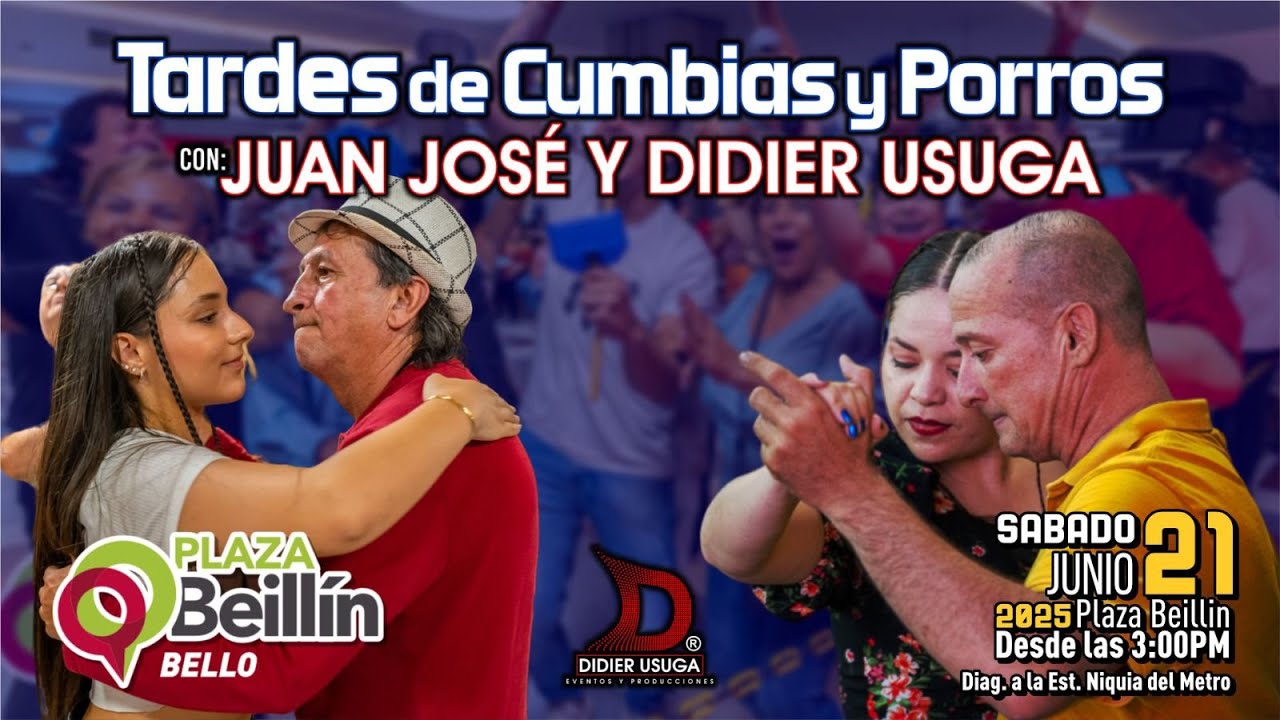 TARDE DE PORROS Y CUMBIAS EN PLAZA BEILLIN