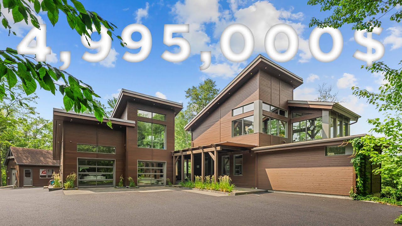 Maison de prestige à vendre - 4,995,000$ | 80 rue de Turin, St-Ferréol-les-Neiges, Québec