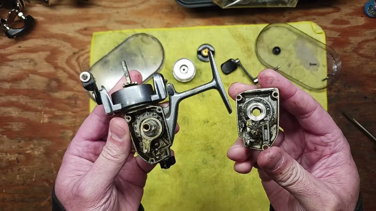 Сервисное обслуживание спиннинговой катушки Daiwa A 70RL Ultra Lite