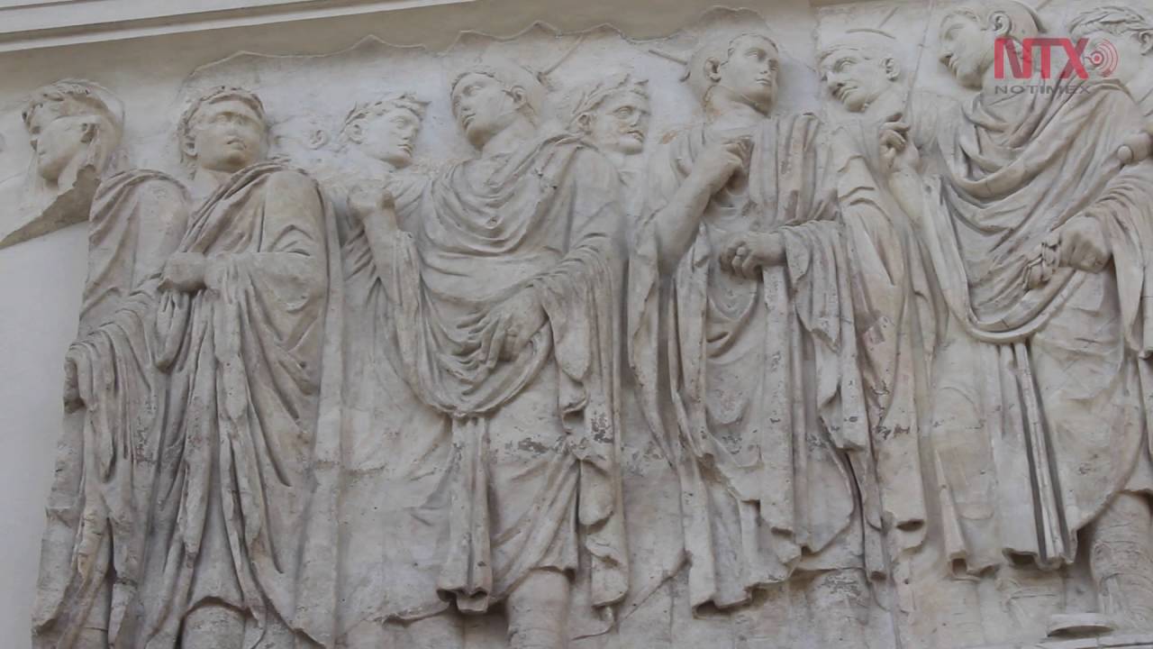 Reconstruyen con tecnolog&iacute;a 3D altar edificado por el emperador Augusto en Roma