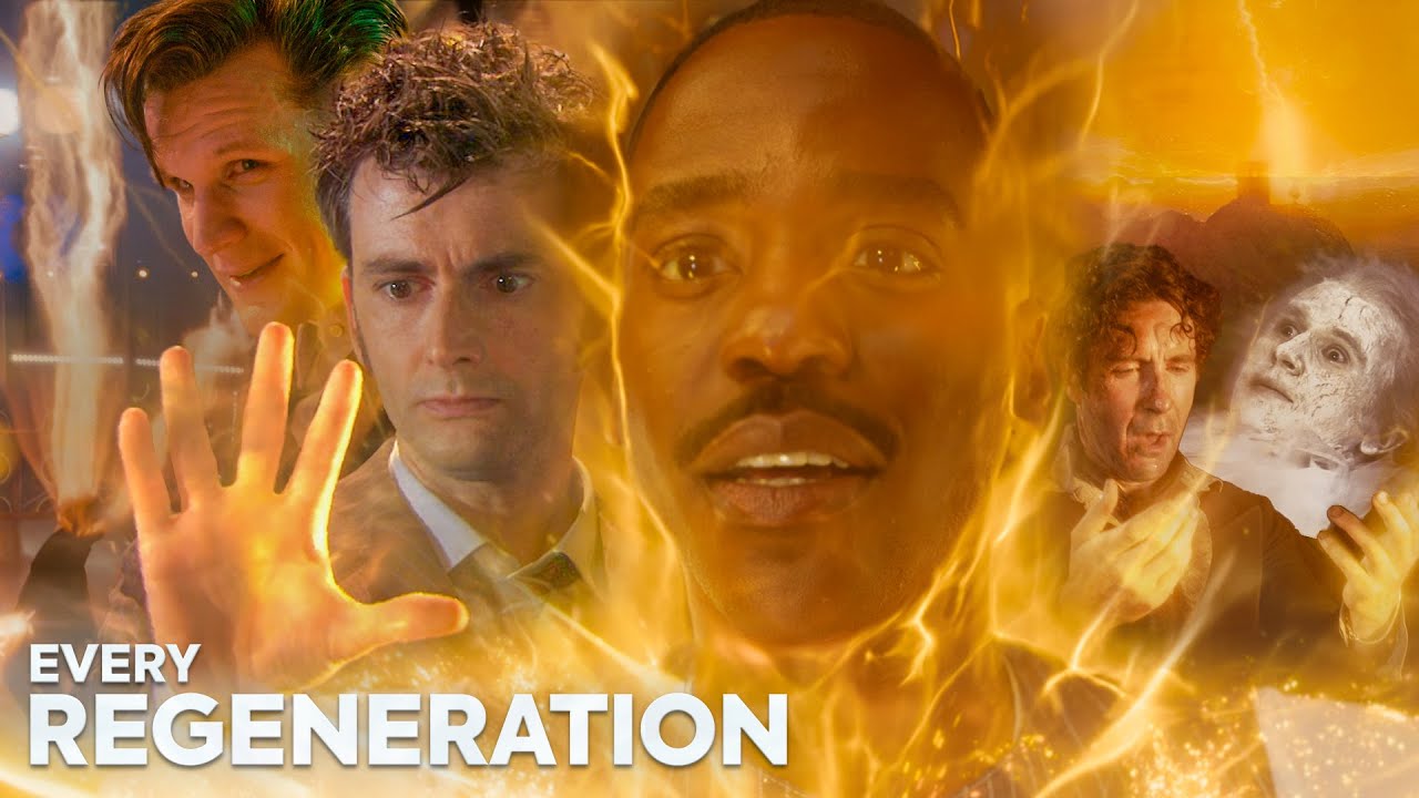 The Doctor's Regenerations (1966 - 2025) | Doctor Who