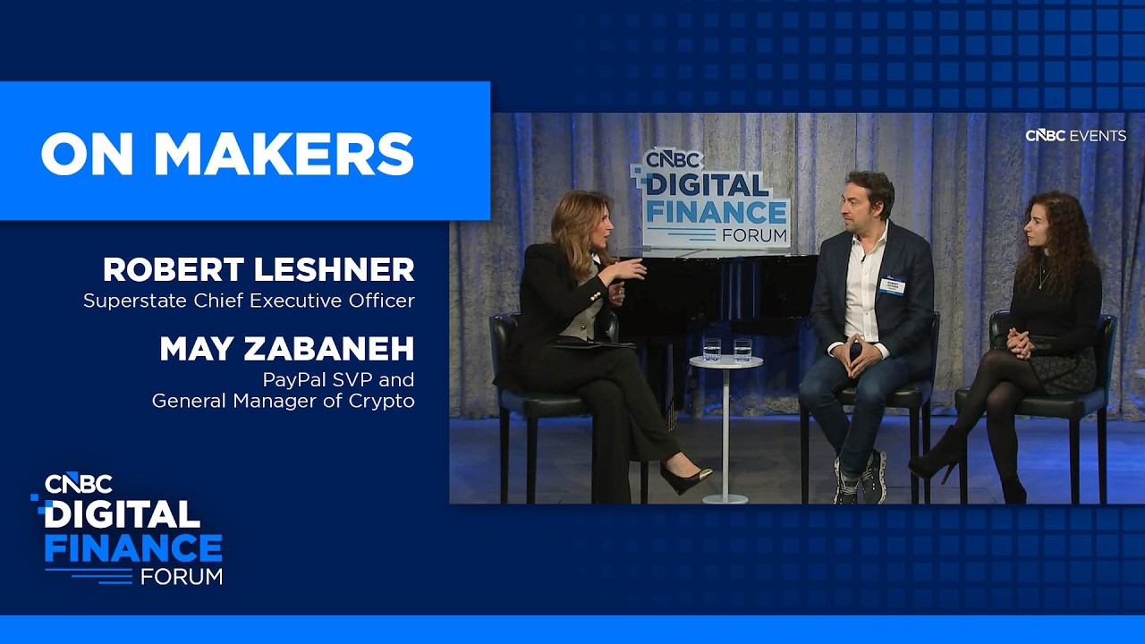Robert Leshner and May Zabaneh on shaping the future of DeFi at CNBC's Digital Finance Forum