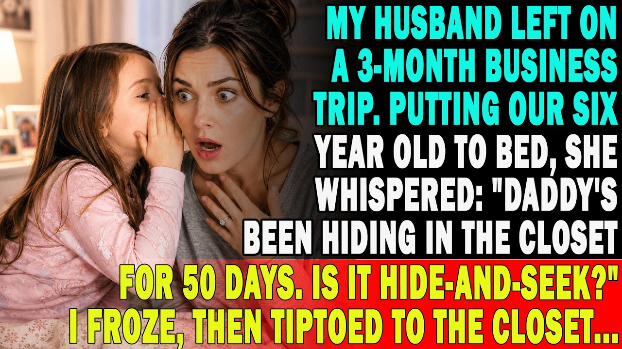 Husband On A 3-Month Trip. Our 6yo Daughter Whispers: 