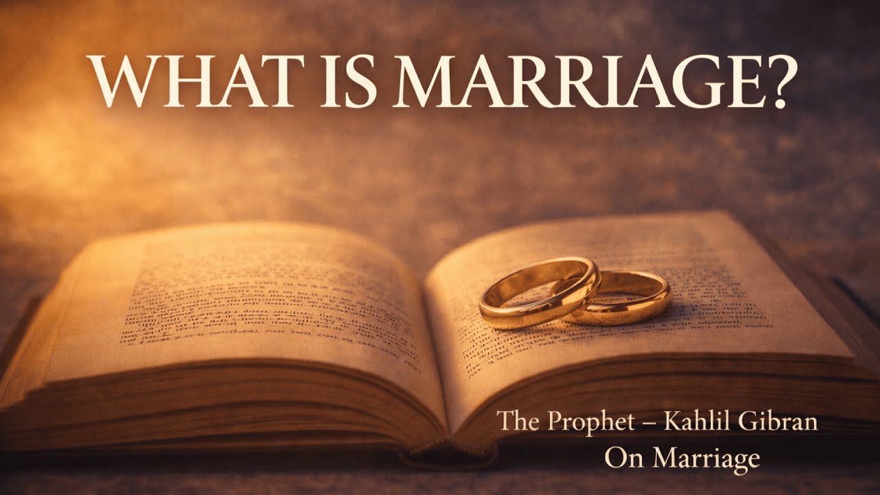 Marriage Is Not Possession — The Prophet by Kahlil Gibran | Chapter Two: On Marriage