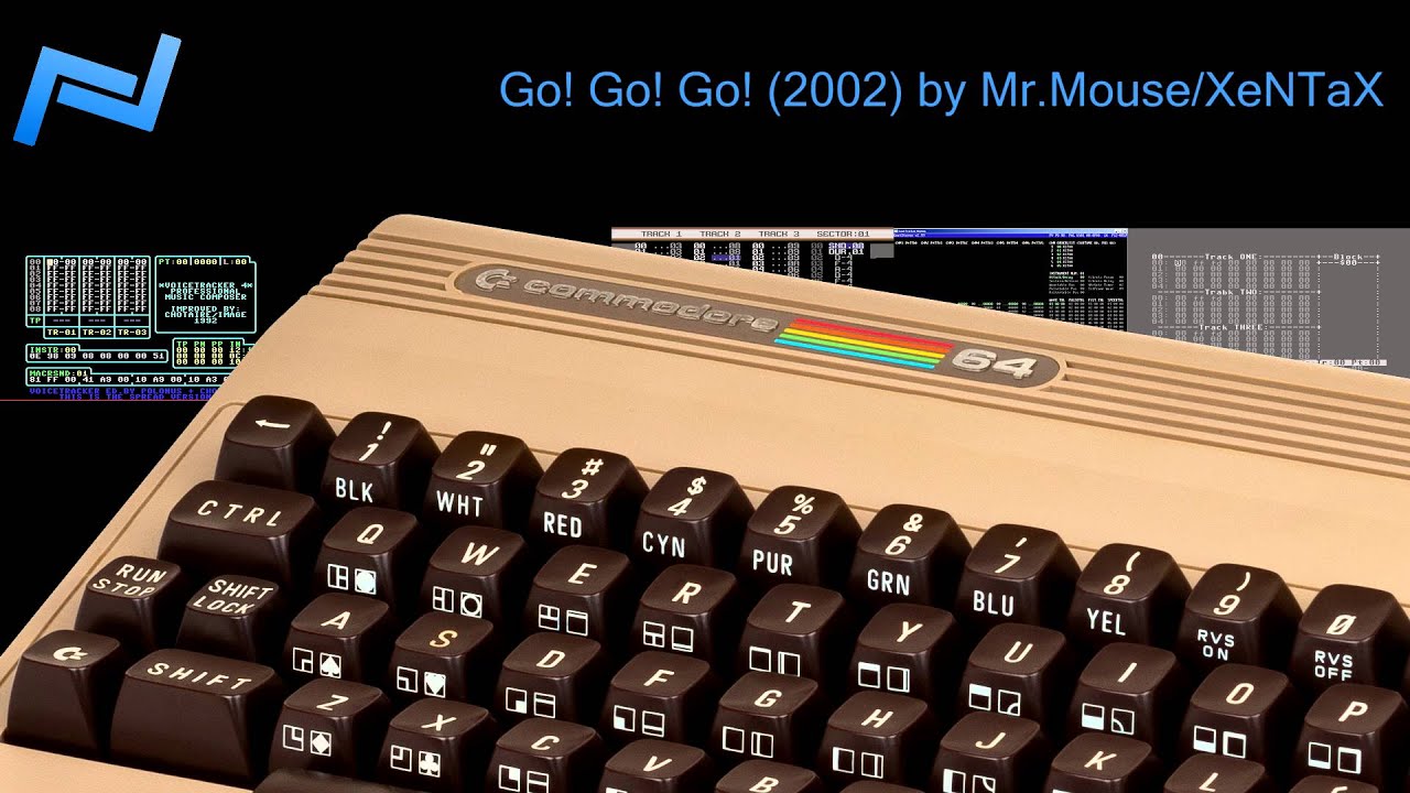 Go!Go!Go! (2002) - Mr.Mouse/XeNTaX - Commodore 64 Music