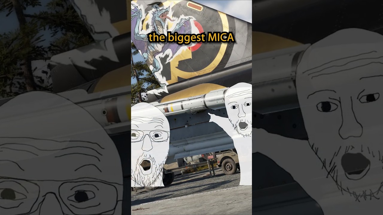 The MICA just got an INSANE BUFF on the Leviathan Devserver! #wt #warthunder