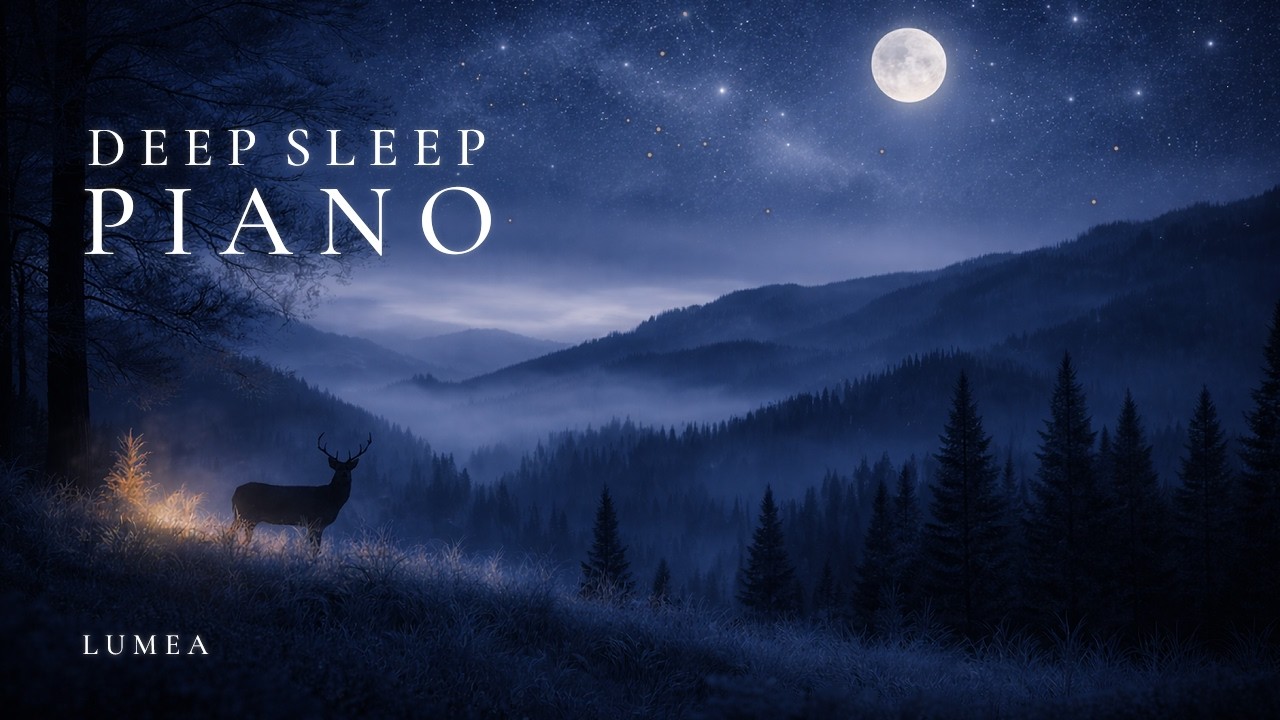 Deep Sleep Piano (3 Hours) | Still Night | Vol.23