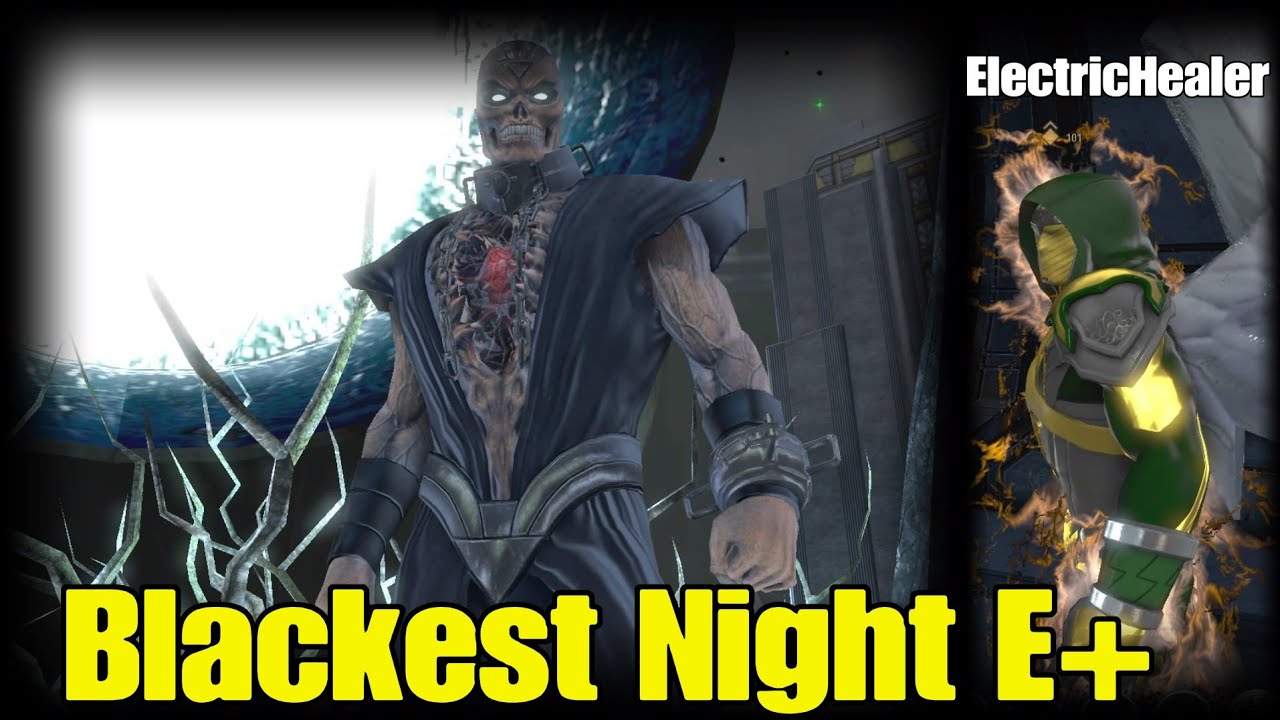 #DCUO Blackest Night E+ | 1st Boss | Electric Healer