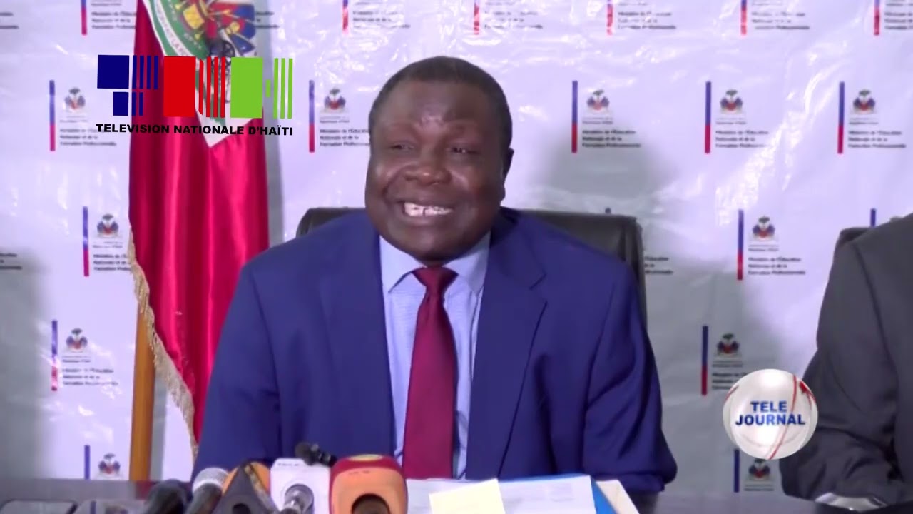 MENFP - Presizyon Minis Augustin Antoine sou aktivite ofisyèl yo nan kad rewouvèti lekòl la
