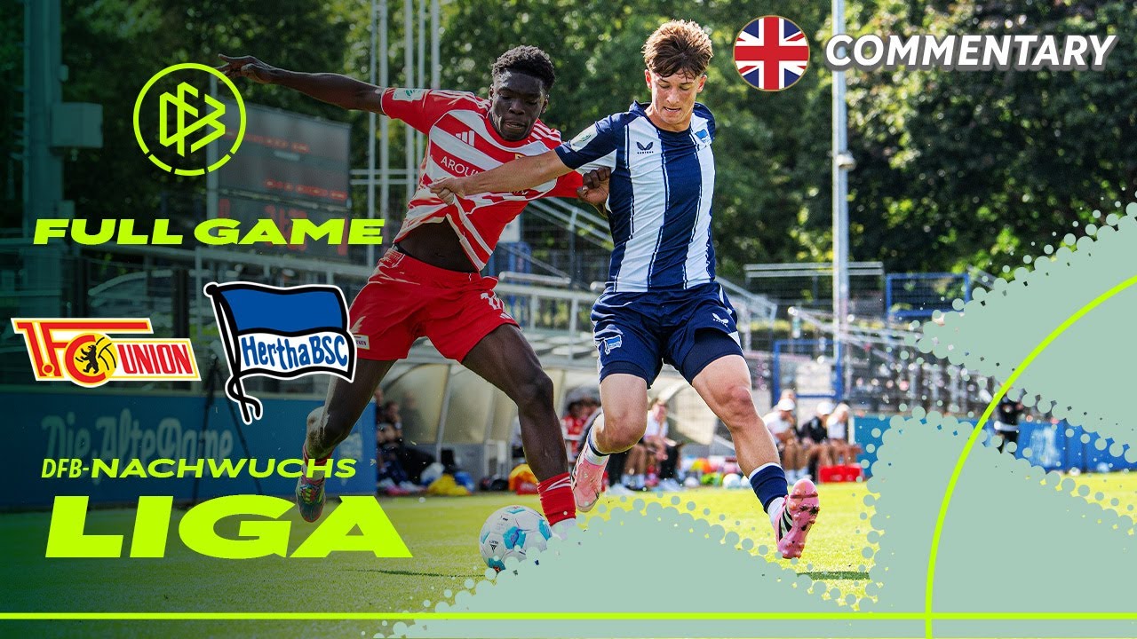 Union Berlin U 19 vs Hertha BSC U 19 | Full Game | U 19-DFB-Youth-League