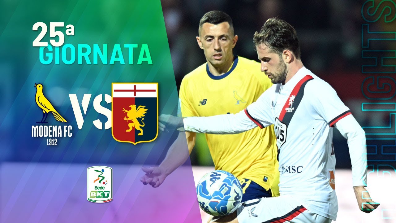 HIGHLIGHTS | Modena vs Genoa (2-2) - SERIE BKT