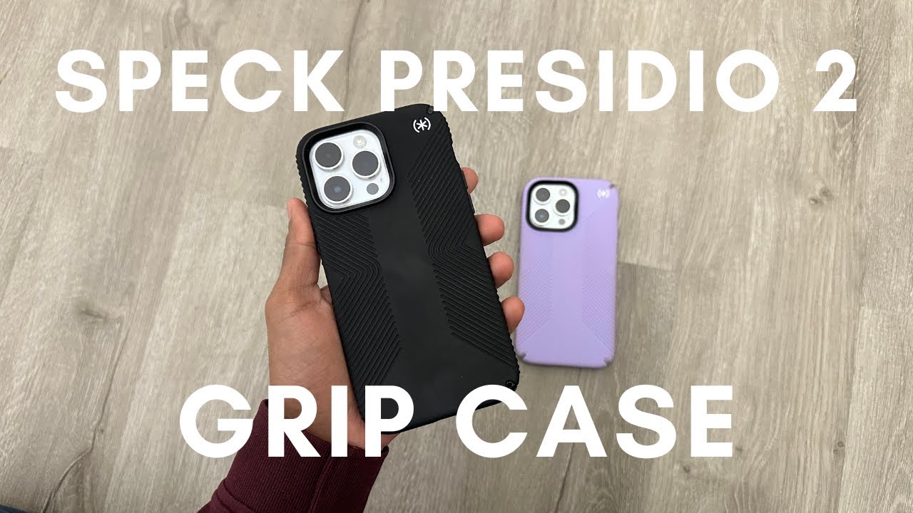 Распаковка и обзор чехла Speck Presidio 2 Grip для iPhone 14 Pro Max.