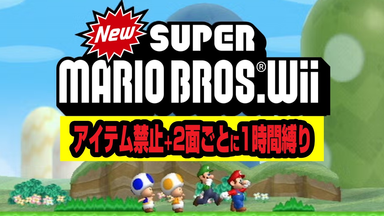 NewスーパーマリオブラザーズWii ミニマリオ縛り １３日目