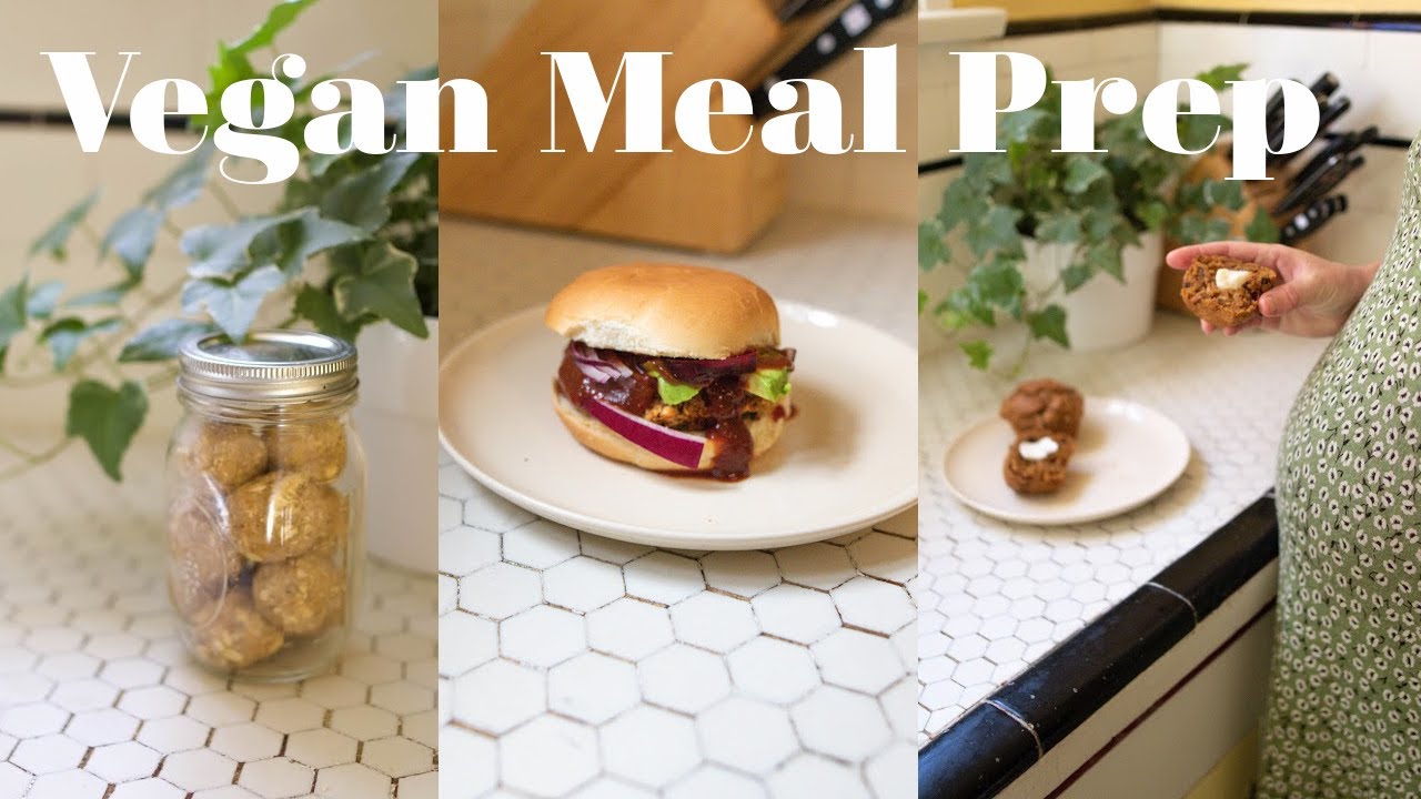 Easy Vegan Postpartum Meal Prep