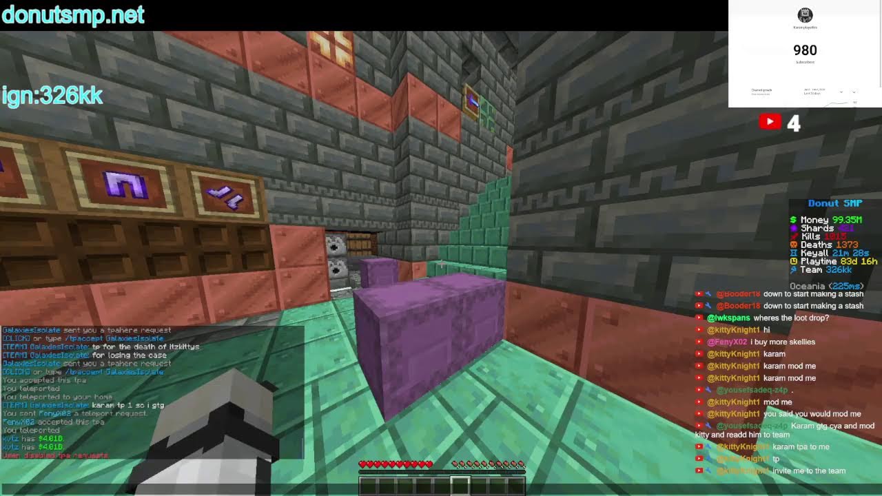 Donutsmp| MASSIVE LOOTDROP RN!!