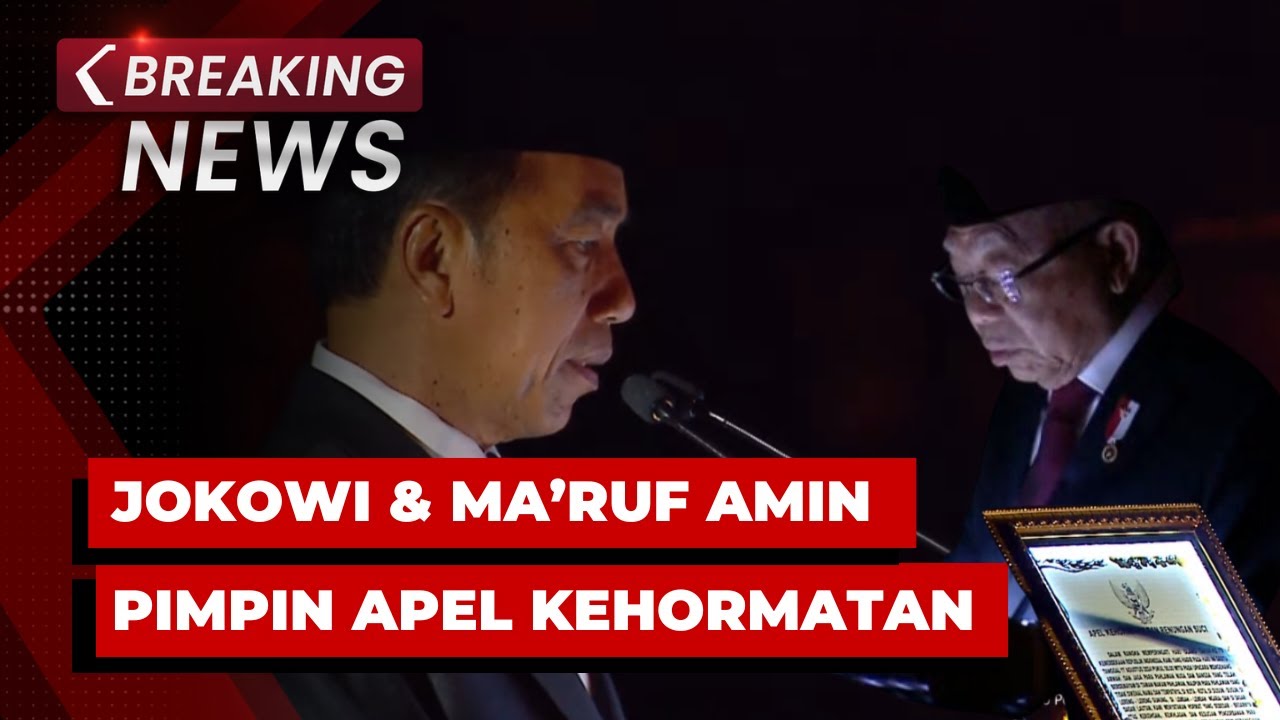 BREAKING NEWS - Apel Kehormatan & Renungan Suci Presiden Jokowi di IKN, Wapres Ma'ruf di Jakarta