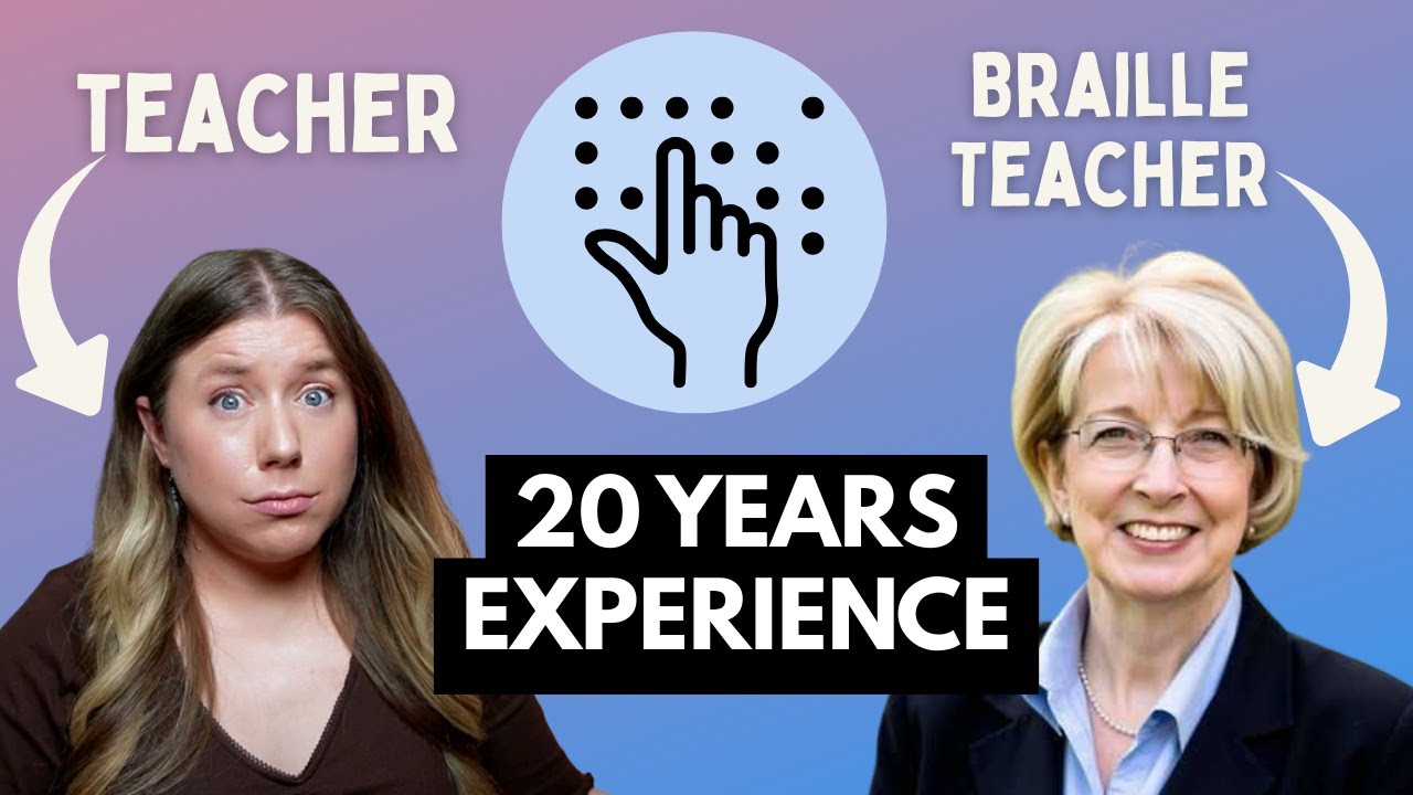 What It's Really Like Teaching Braille ⭐️