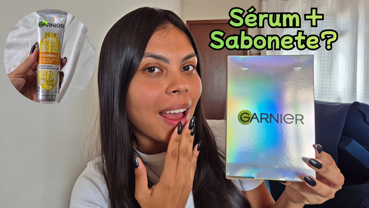 Chegou meu recebido da Garnier! Conheça o Sérumnete Iluminador 💛