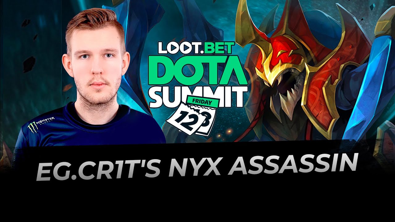 EG.Cr1t plays Roaming Nyx Assassin - Dota 2 Repaly Full Gameplay