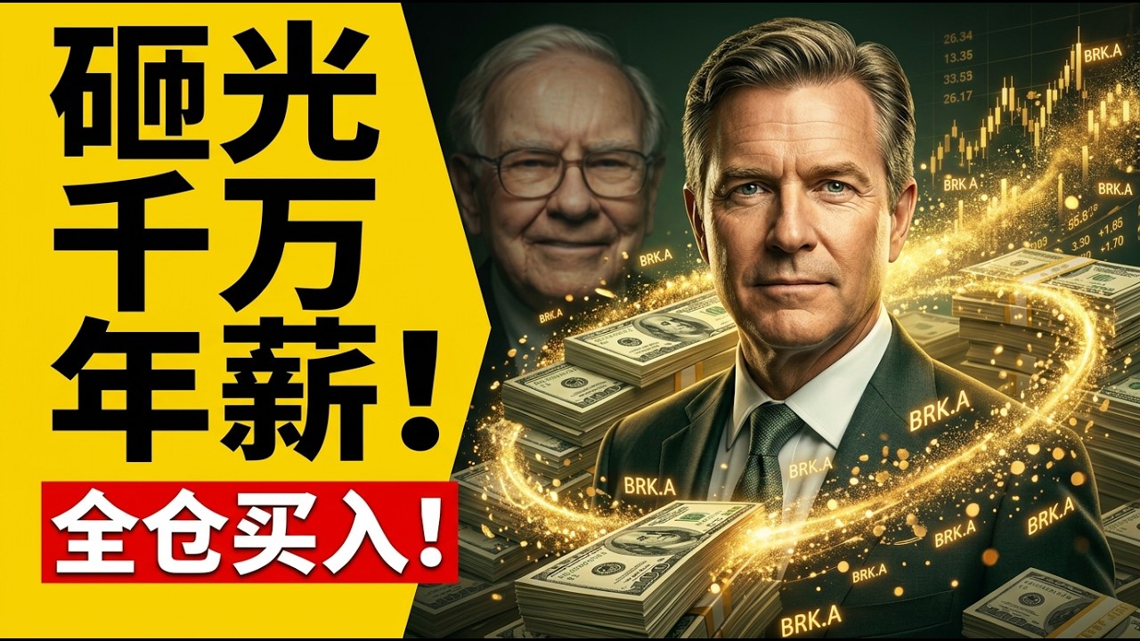 全美国没第二个人敢做！”巴菲特接班人上任第一把火：砸光1500万年薪，狂买自家股票！