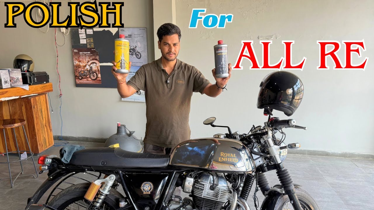 Royal Enfield Polish For All Bikes Shiner & vinyl Special Product Of RE 